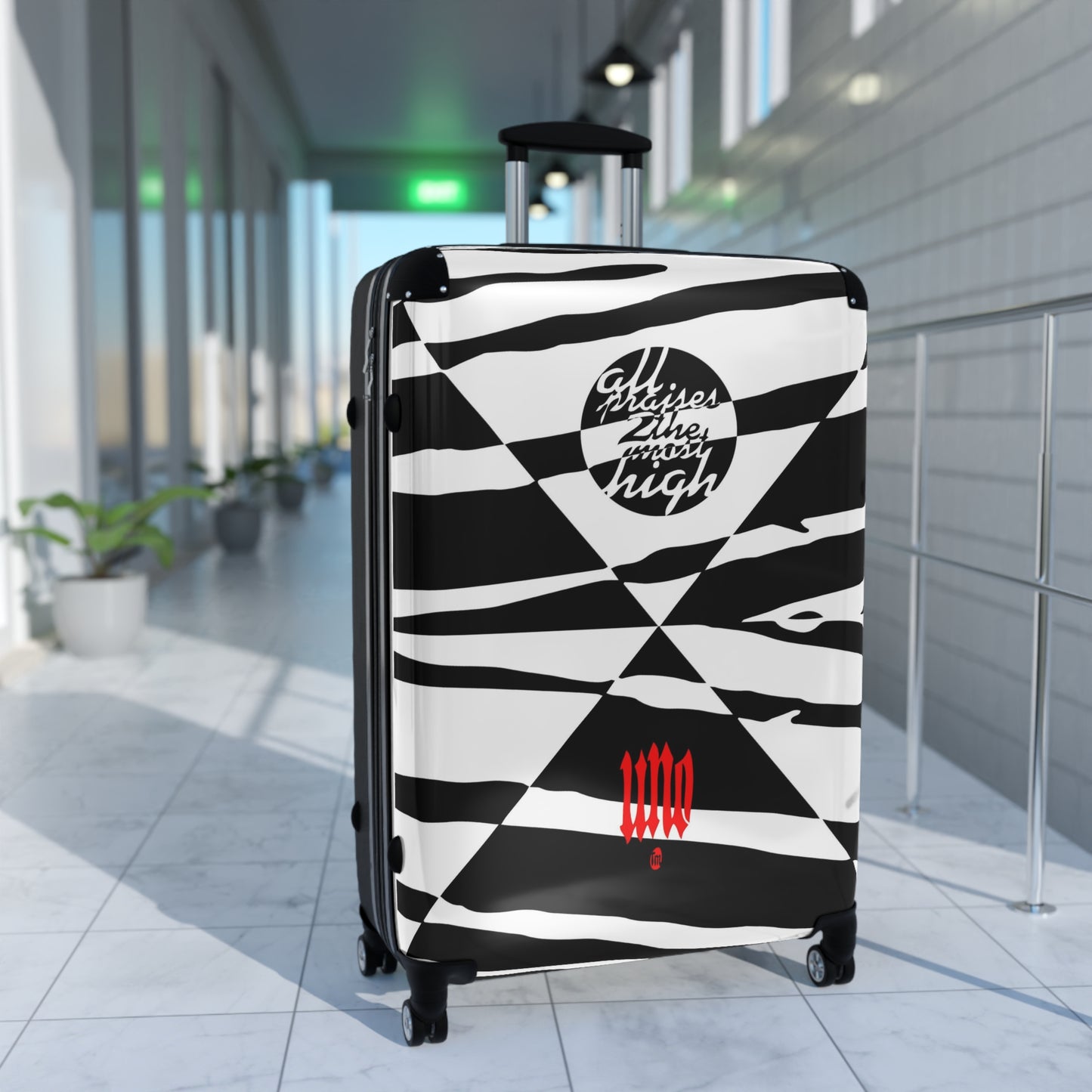 UNO STOPKILL'N ZEBRALOVE Suitcases