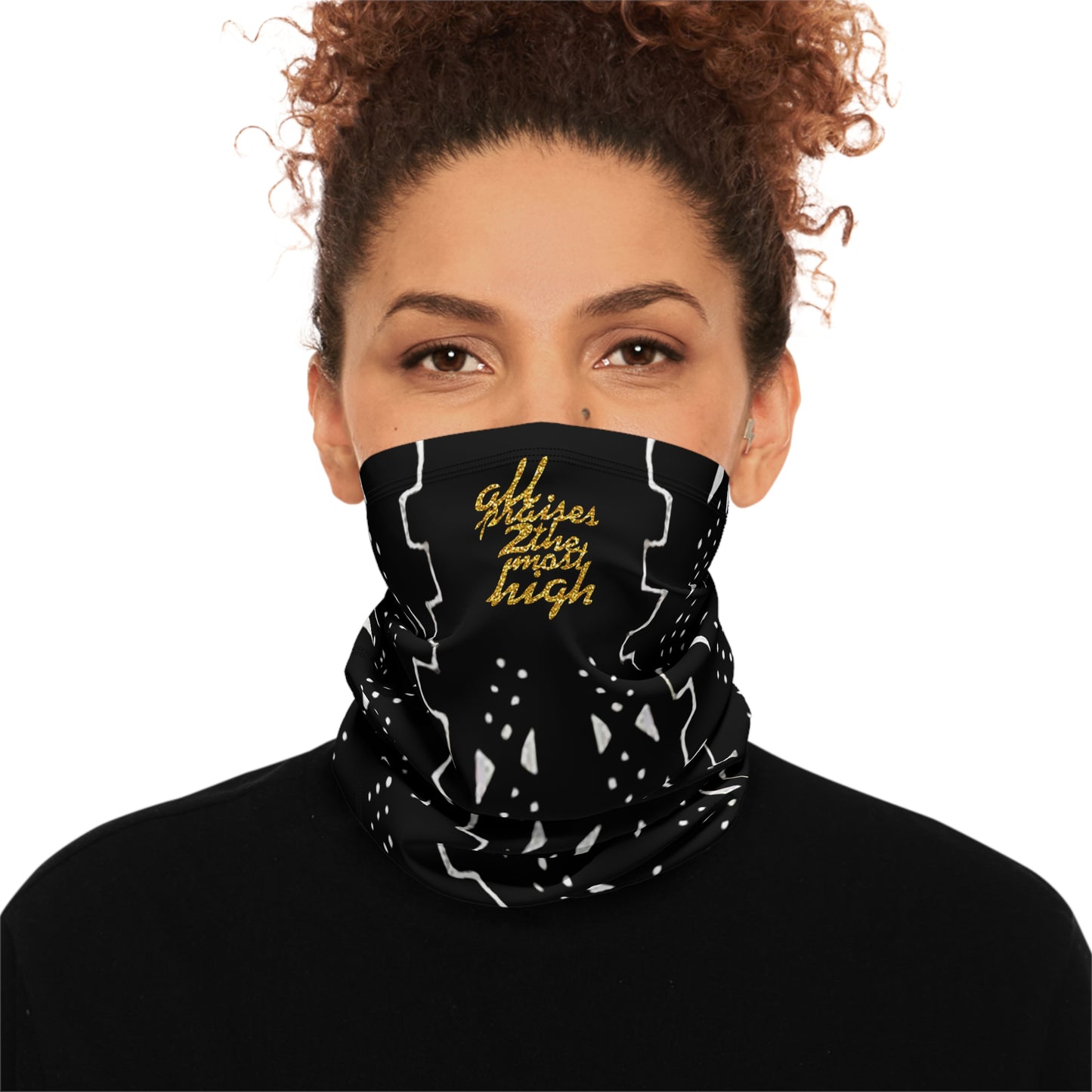 UNO PANTHA Winter Neck Gaiter With Drawstring