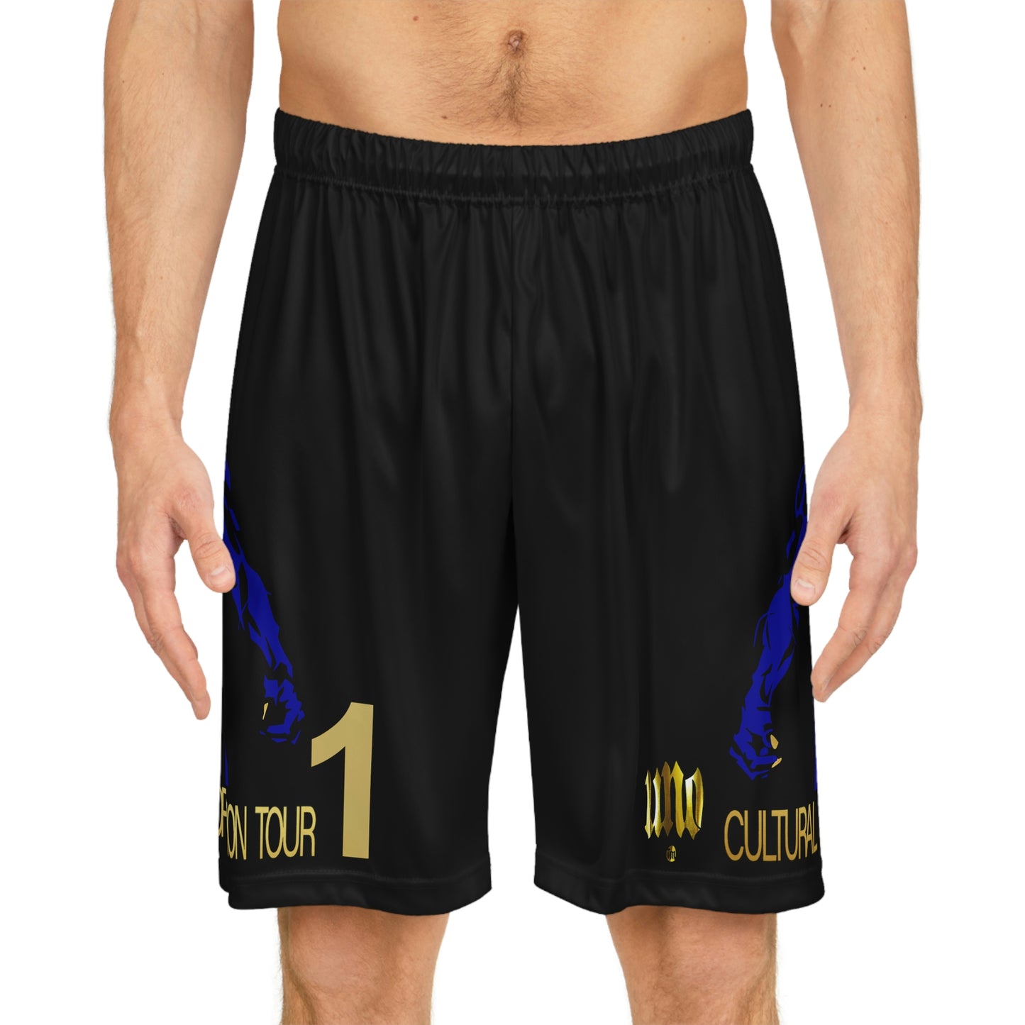 UNO PANTHA Cultural Reappropriation Tour Basketball Shorts