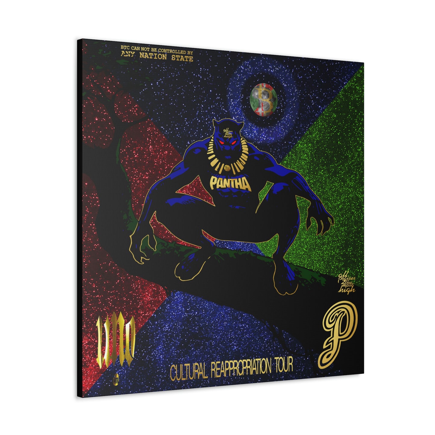 UNO BTCPANTHA CULTURAL REAPPROPRIATION TOUR 12", 20", 24", & 36" Canvas Gallery Wraps