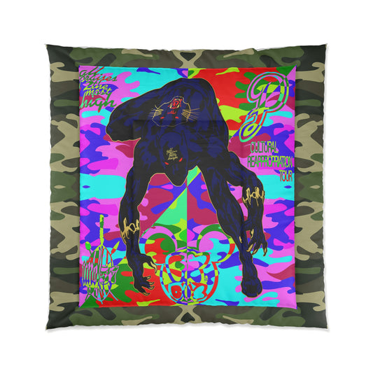 UNO PANTHA CULTURAL REAPPROPRIATION TOUR Comforter Camo Collection