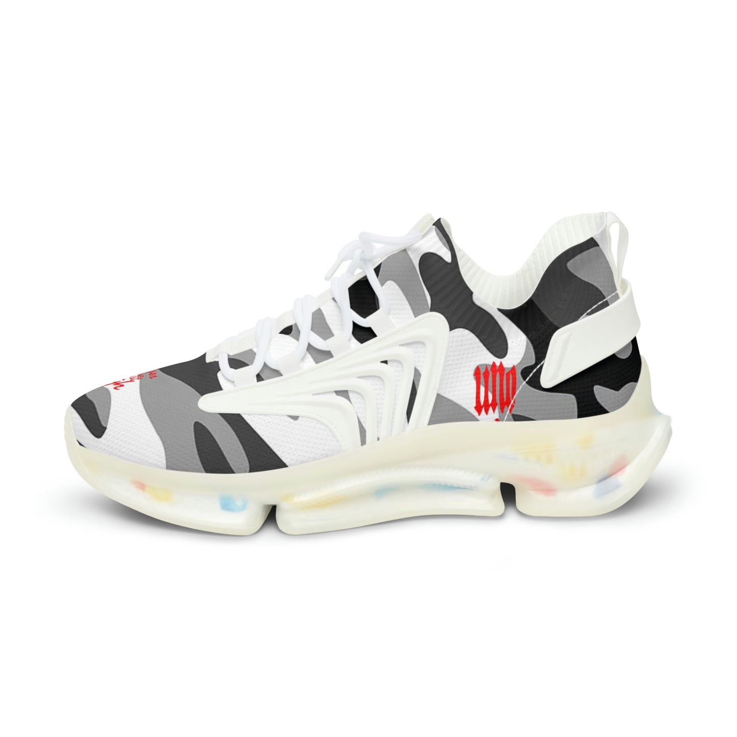 UNO ALL PRAISES Men's Mesh Sports Sneakers Camo Collection