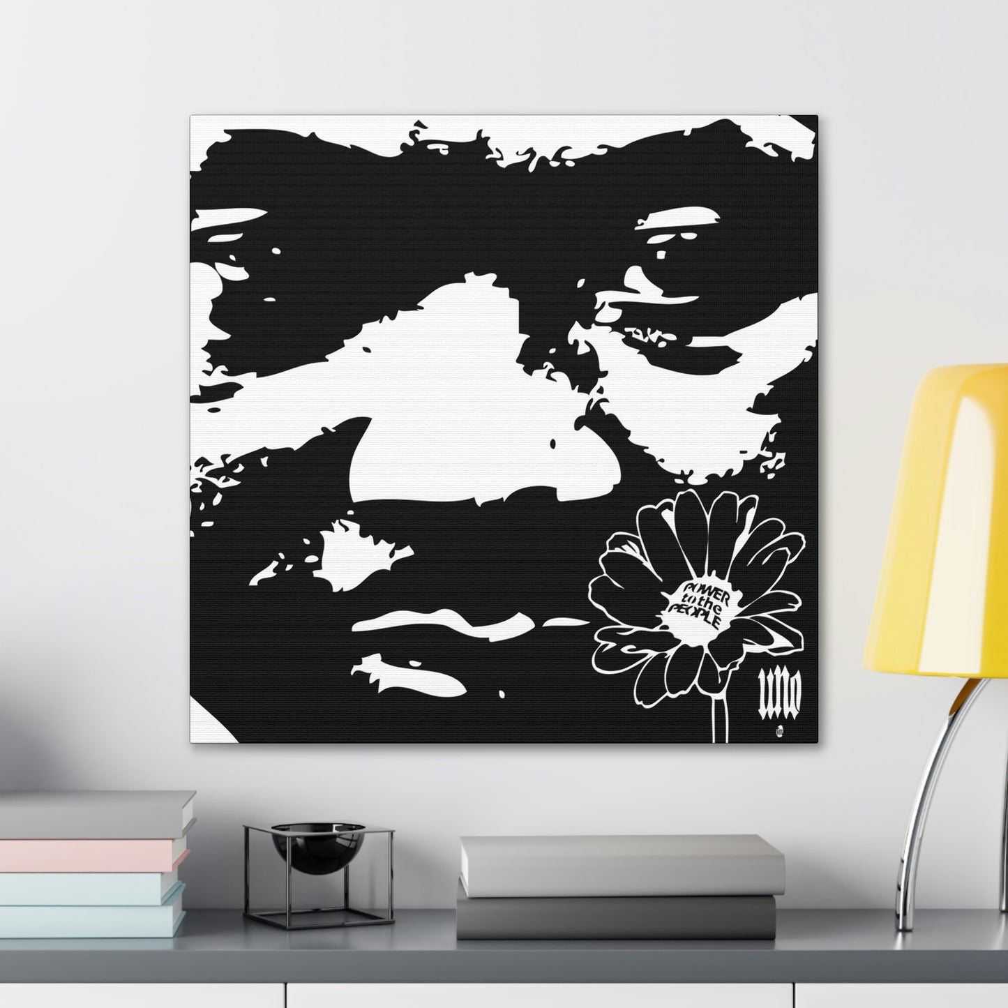 UNO LOVEBLACKLIVES LOVEMARTIN Canvas Gallery Wraps