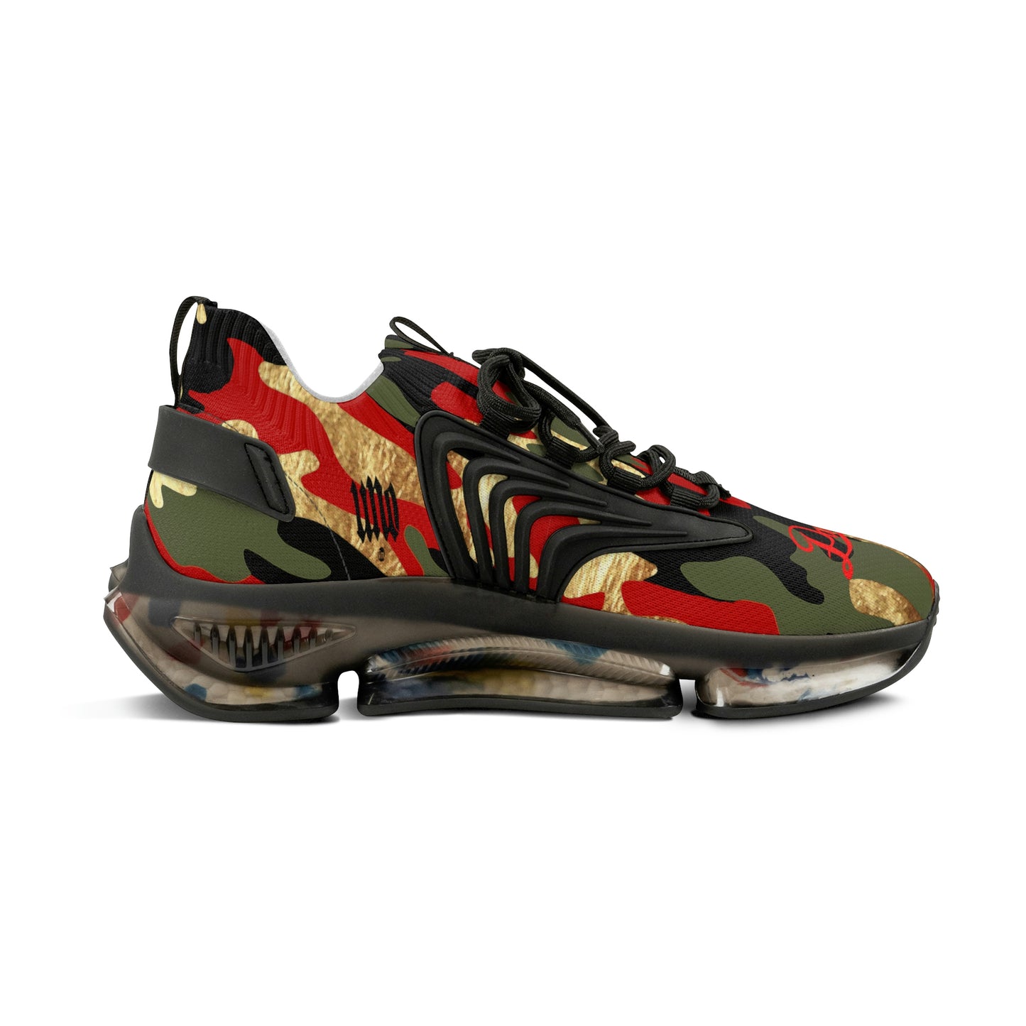 UNO PANTHA Men's Mesh Sneakers Camo Collection