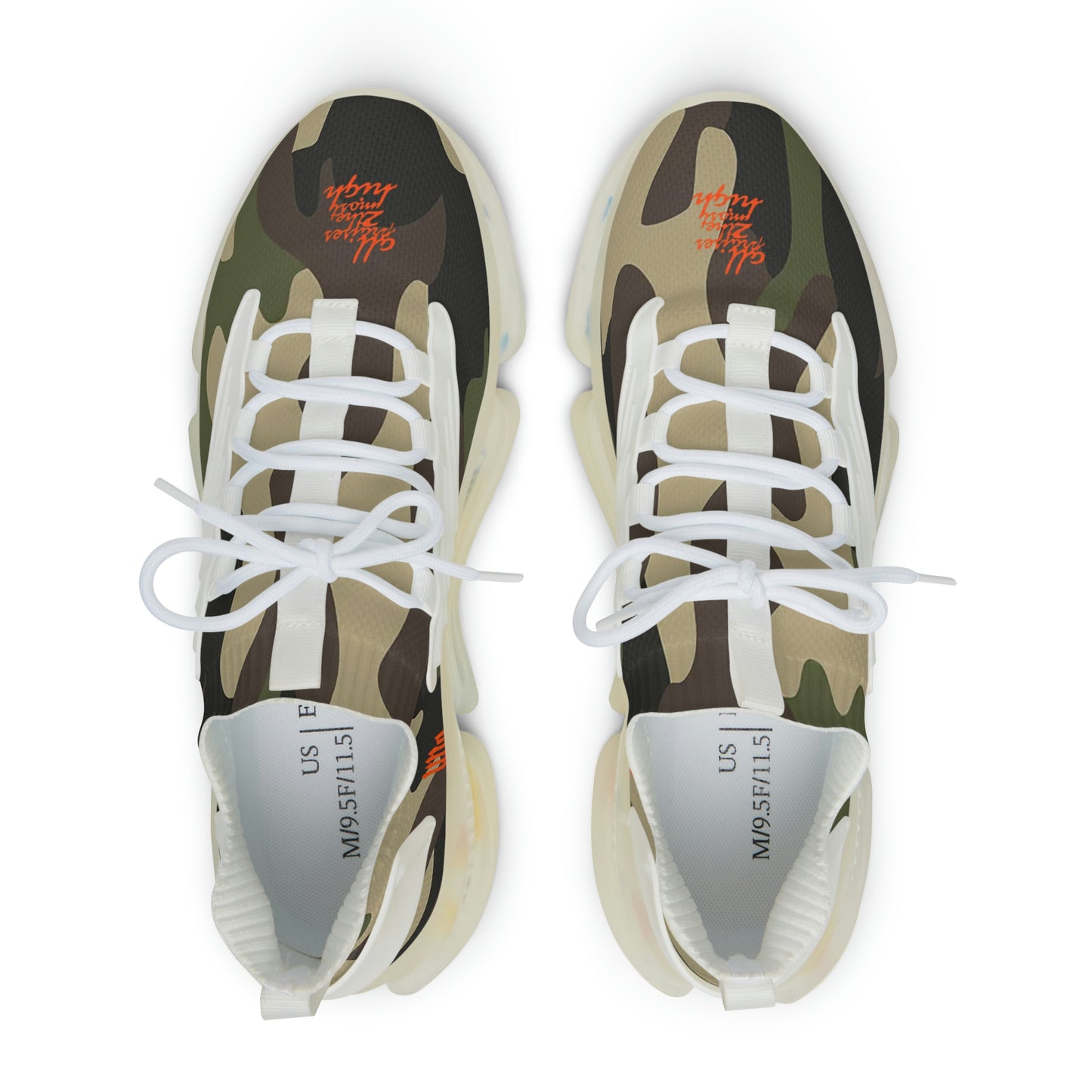 UNO ALL PRAISES Men's Mesh Sports Sneakers Camo Collection