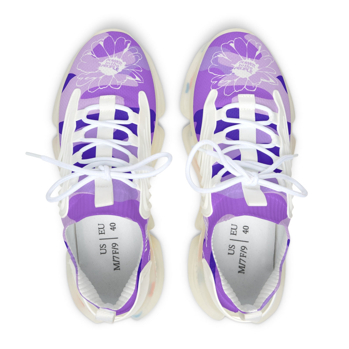 UNO POWERFLOWER Women's Mesh Sneakers Camo Collection