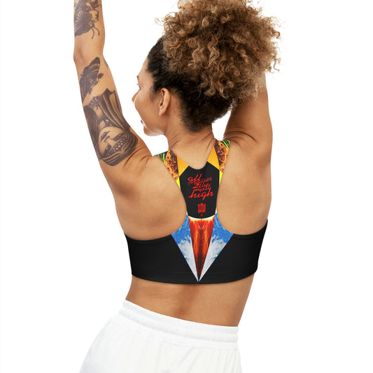 UNO ALLPRAISES II Variation 1Seamless Sports Bra (AOP)