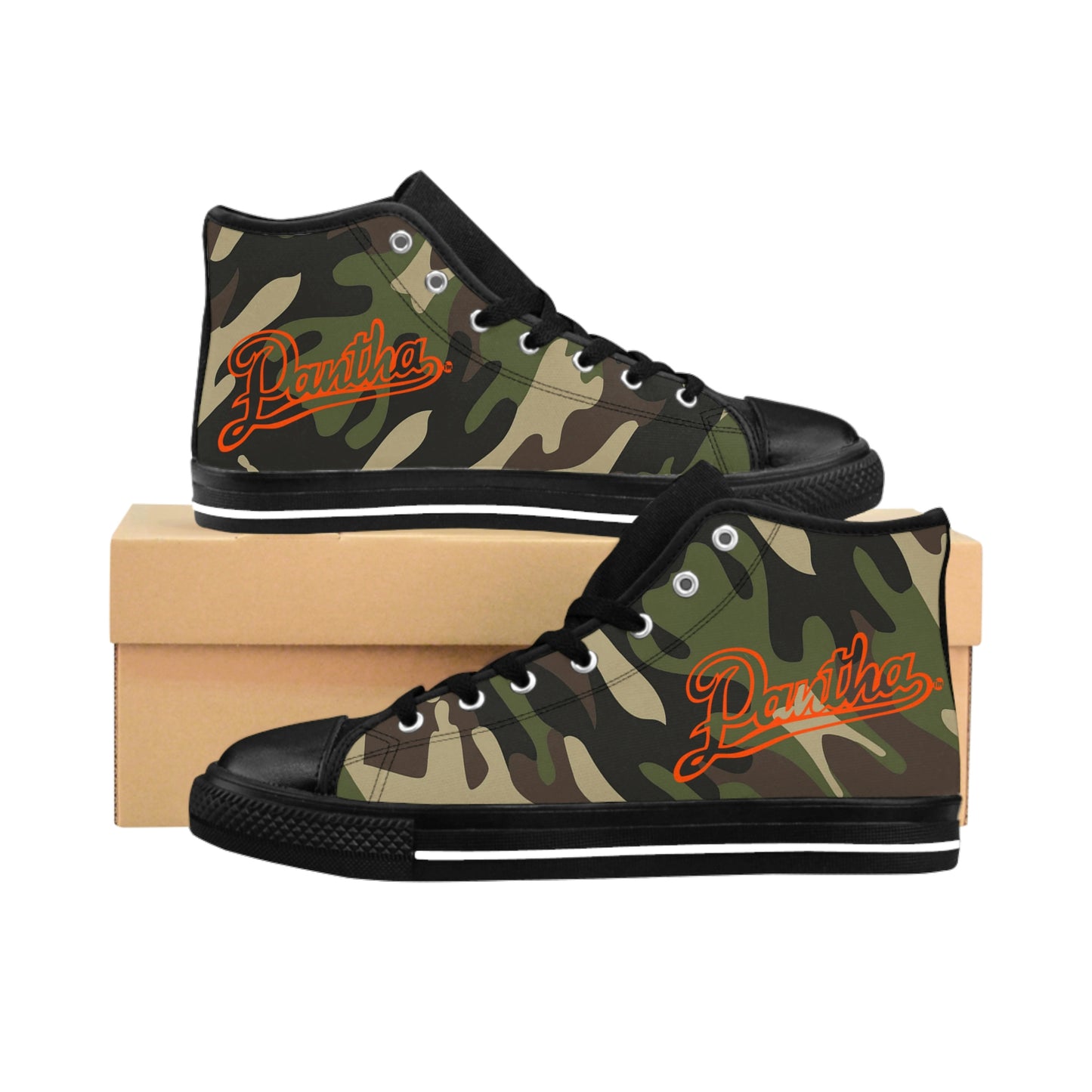 UNO PANTHA Men's Classic Sneakers Camo Collection