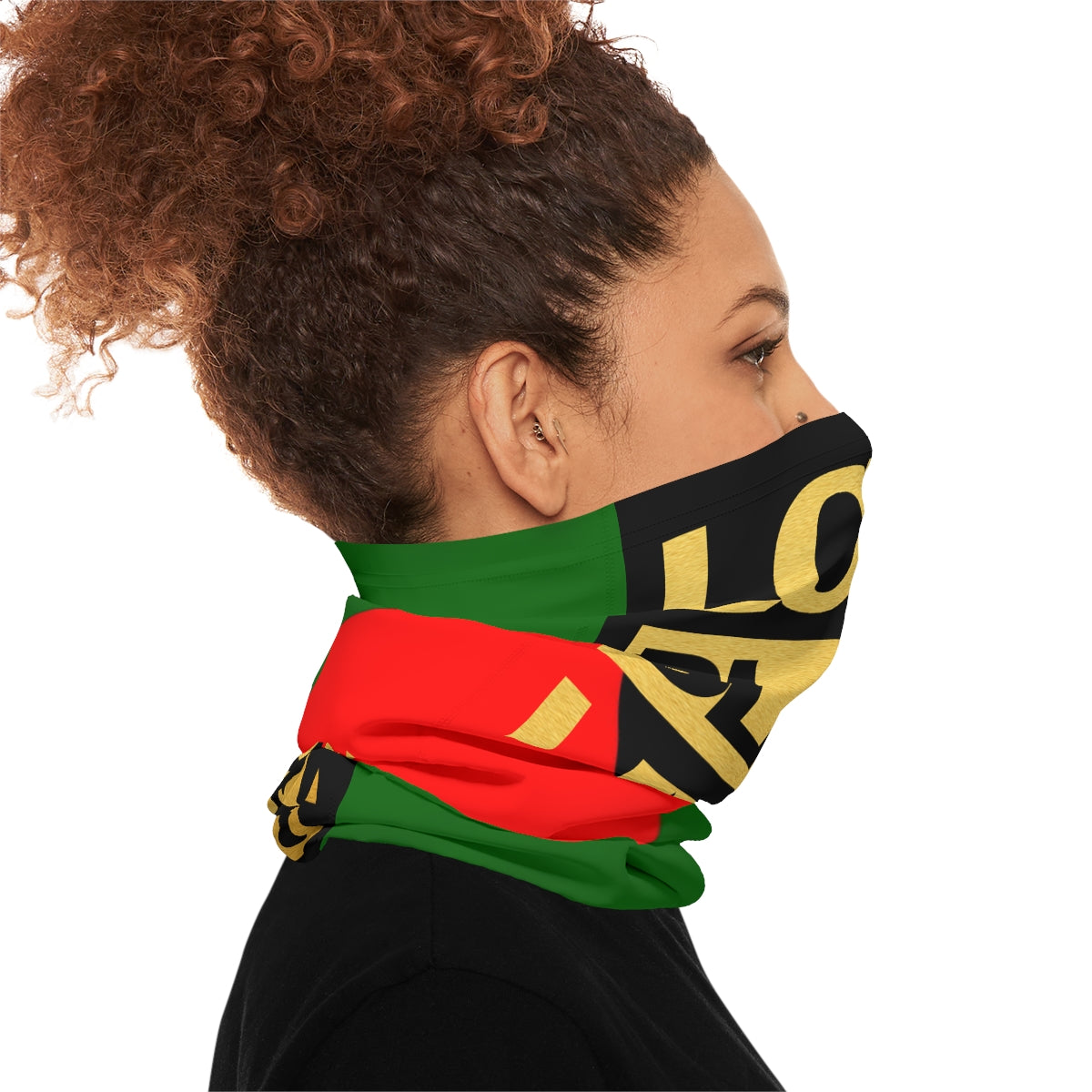 UNO LOVEBLACKLIVES Lightweight Neck Gaiter