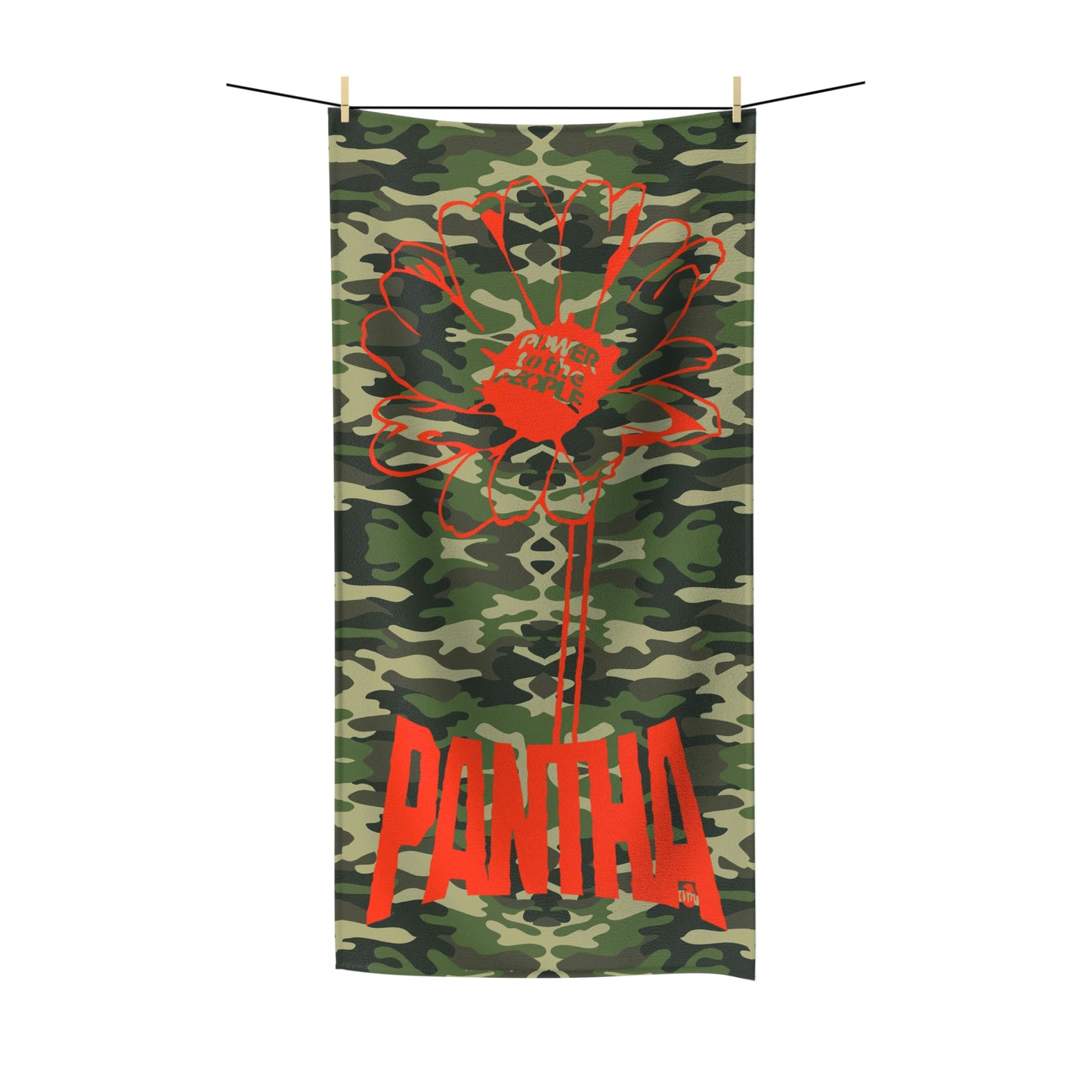 UNO POWERFLOWER PANTHA Polycotton Towel Camo Collection