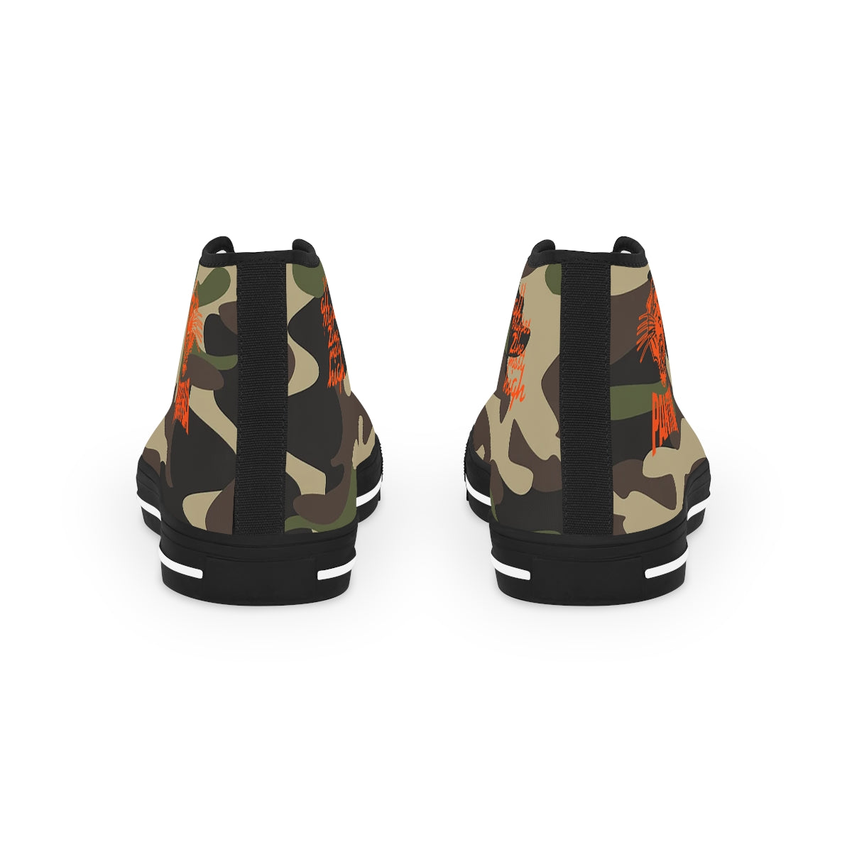 UNO PANTHA Men's High Top Sneakers Camo Collection