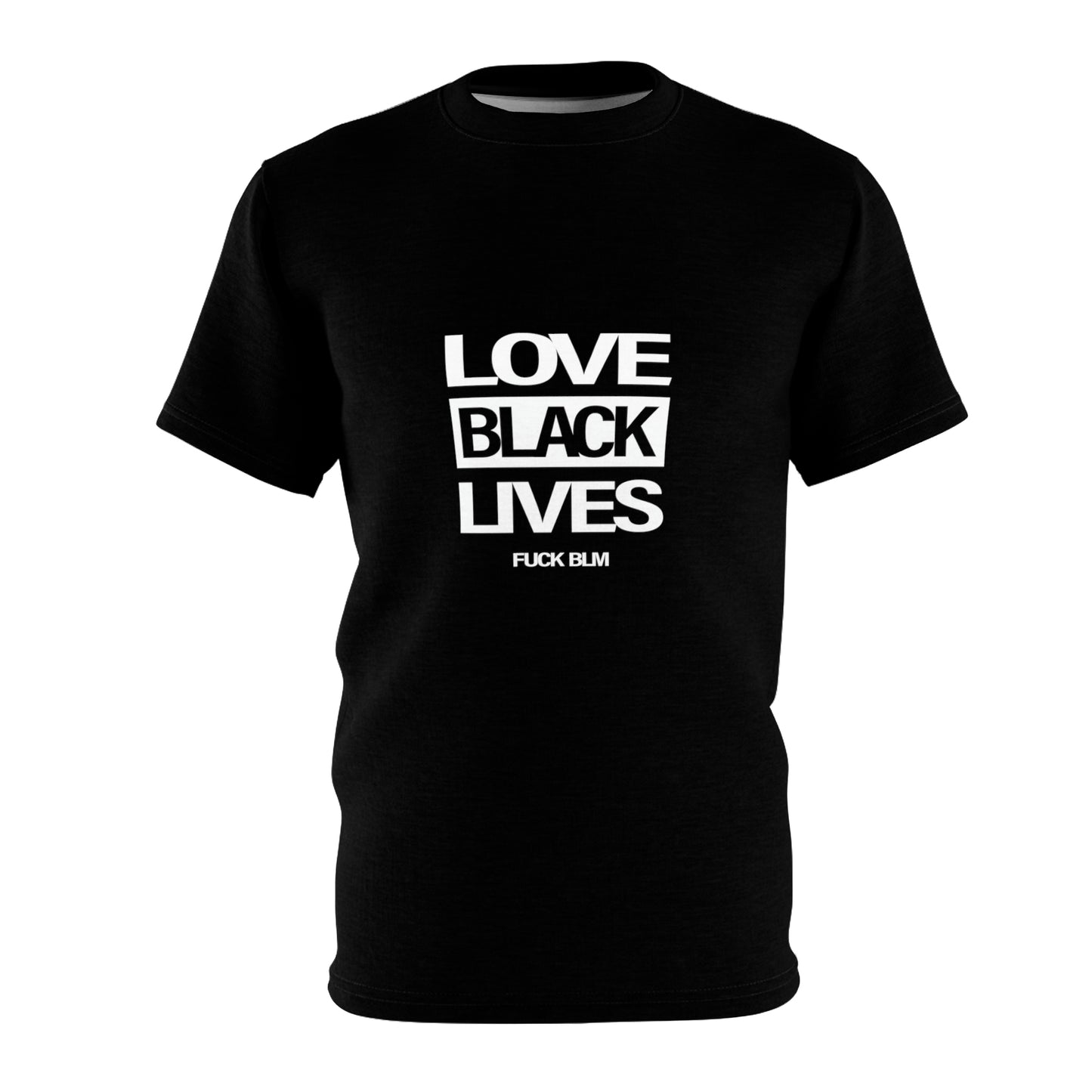 UNO LOVEBLACKLIVES Unisex AOP Cut & Sew Tee