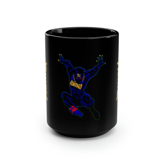 UNO PANTHA Black Mug, 15oz