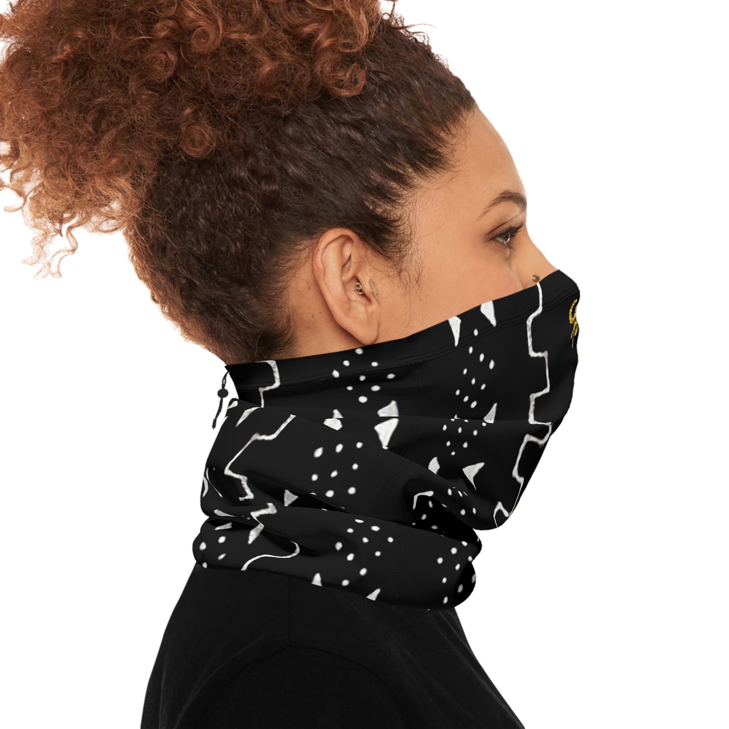 UNO PANTHA Winter Neck Gaiter With Drawstring