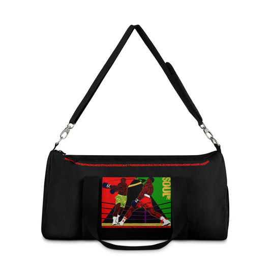 UNO SOULART THE FIGHT Smokin' Joe beat Muhammad Ali Duffel Bag