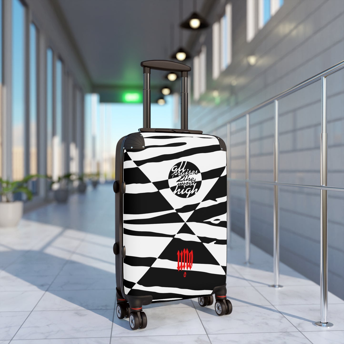 UNO STOPKILL'N ZEBRALOVE Suitcases