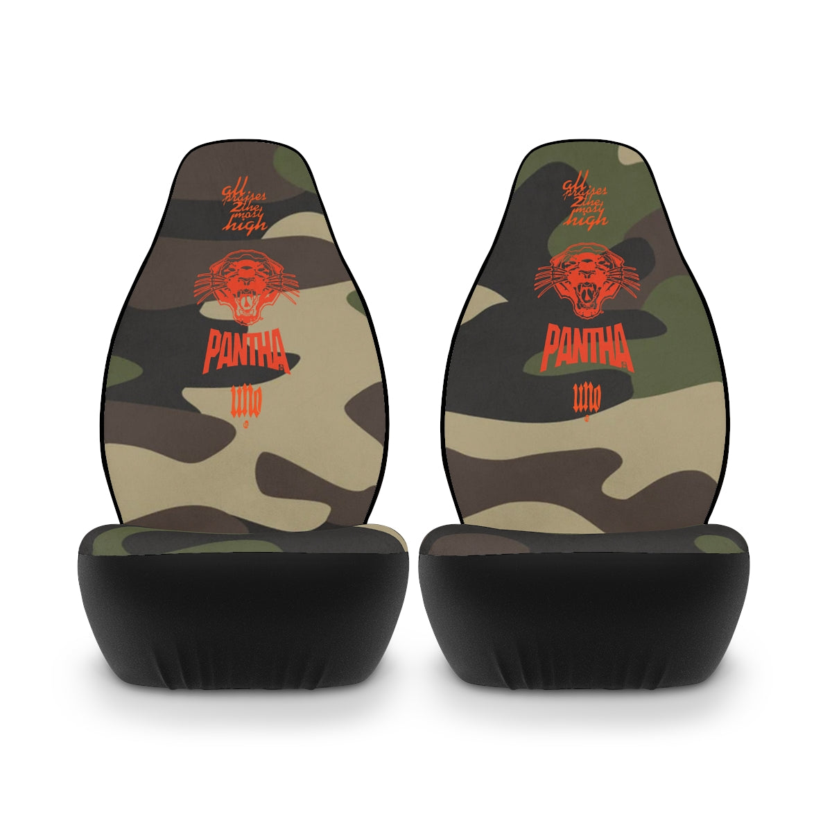 UNO PANTHA Polyester Car Seat Covers Camo Collection