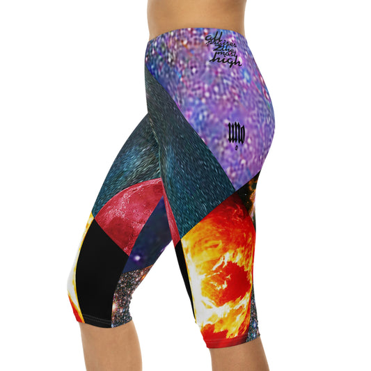 UNO ALLPRAISES III Women’s Capri Leggings (AOP)
