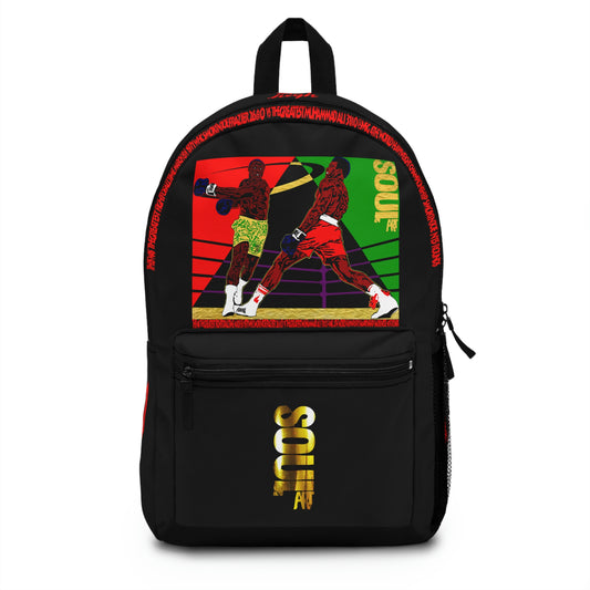 UNO SOULART THE FIGHT Smokin' Joe beat Muhammad Ali Backpack