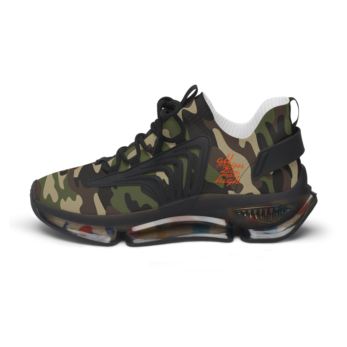 UNO ALL PRAISES Women's Mesh Sneakers Camo Collection