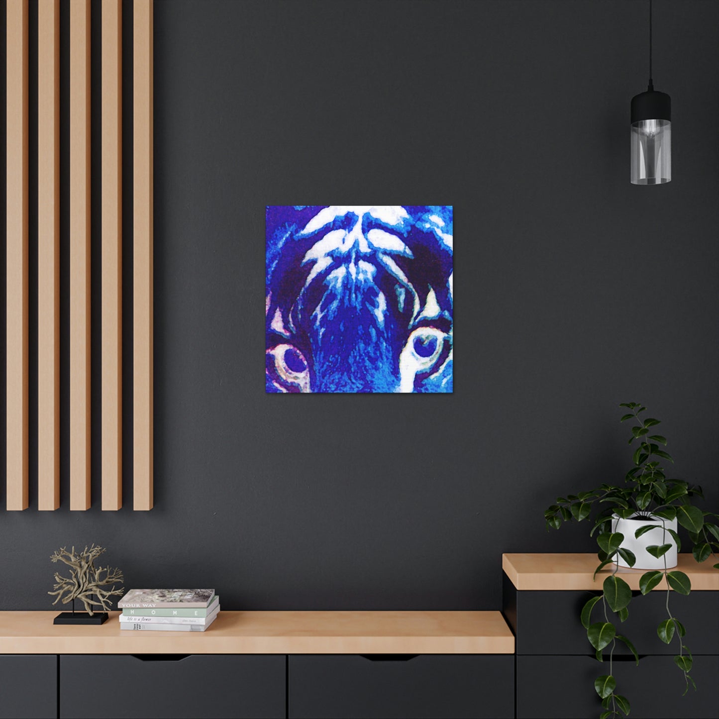 UNO STOPKILL'N TIGRE'BLU Canvas Gallery Wraps