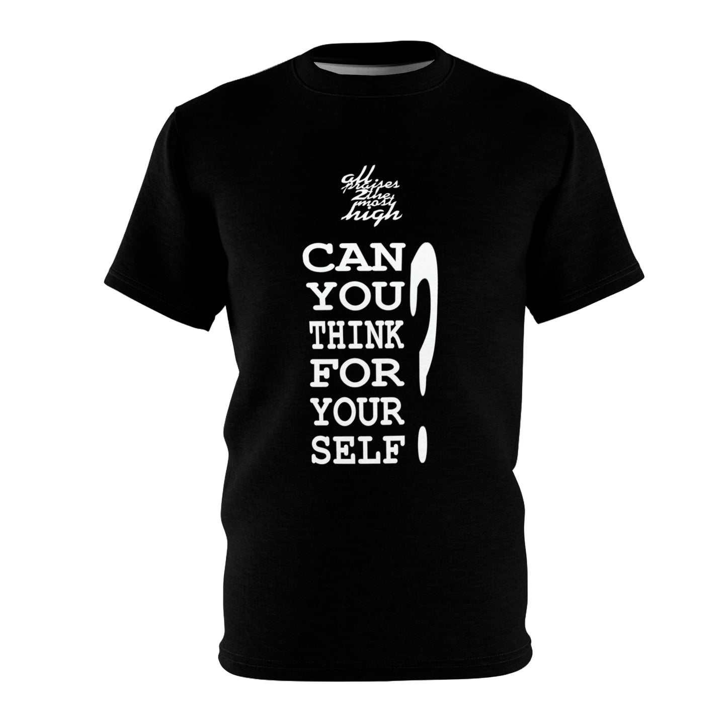 UNO 2THEREPUBLIC CAN YOU THINK FOR YOURSELF Unisex AOP Cut & Sew Tee