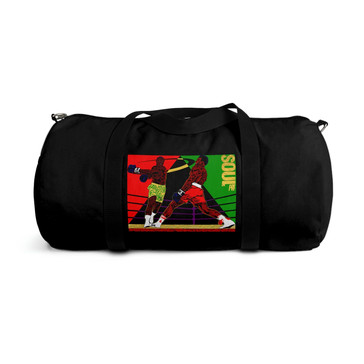 UNO SOULART THE FIGHT Smokin' Joe beat Muhammad Ali Duffel Bag