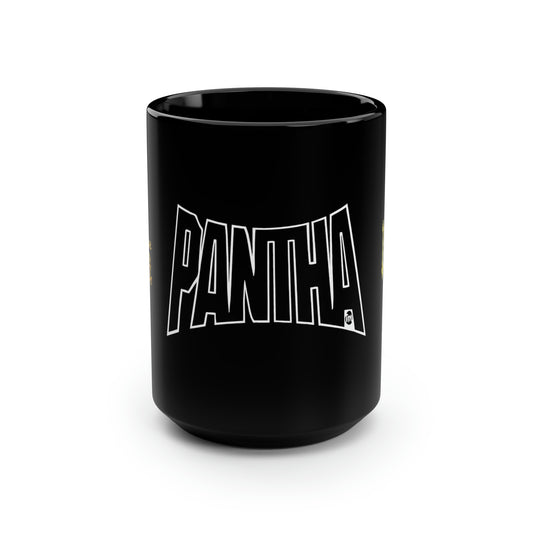 UNO PANTHA Black Mug, 15oz