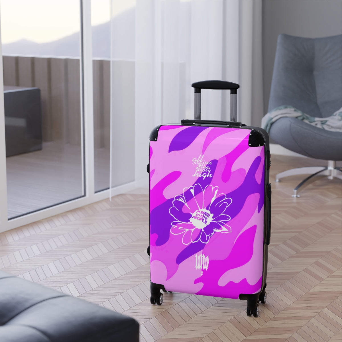 UNO POWERFLOWER Suitcases Camo Collection