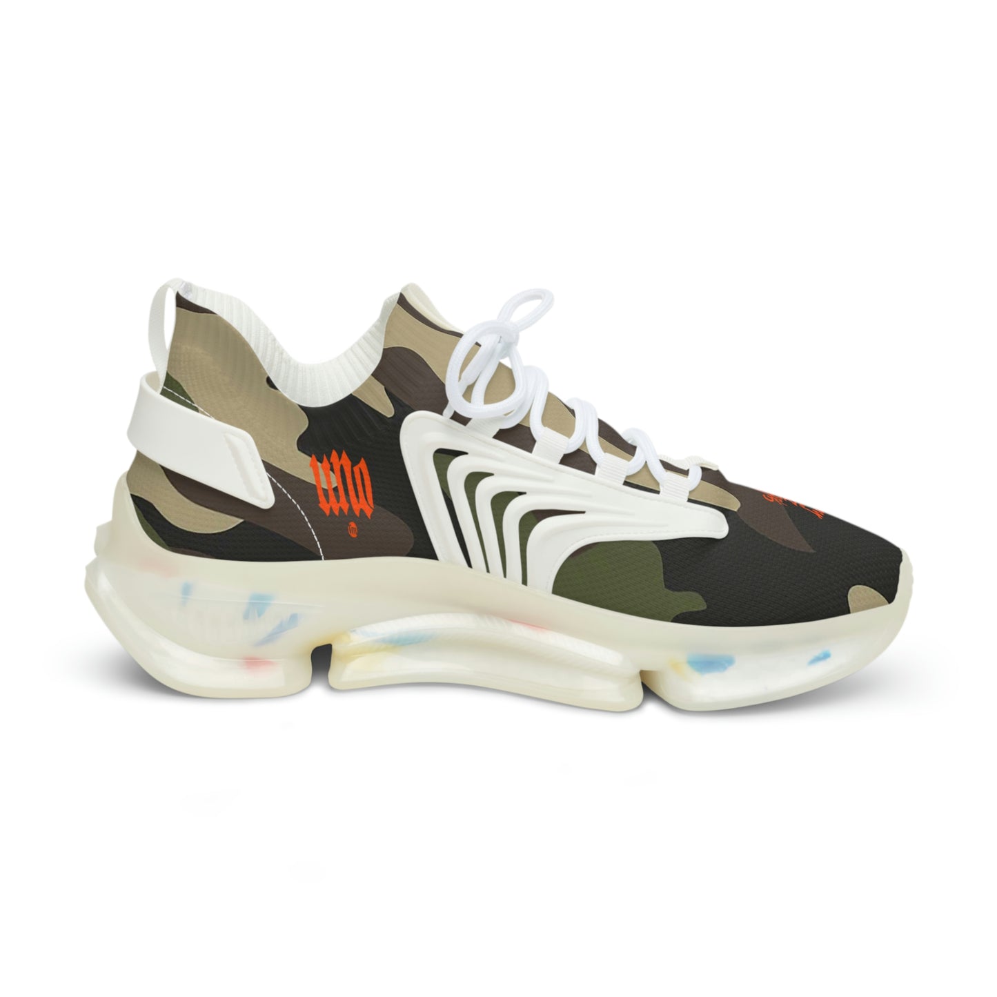 UNO ALL PRAISES Men's Mesh Sports Sneakers Camo Collection