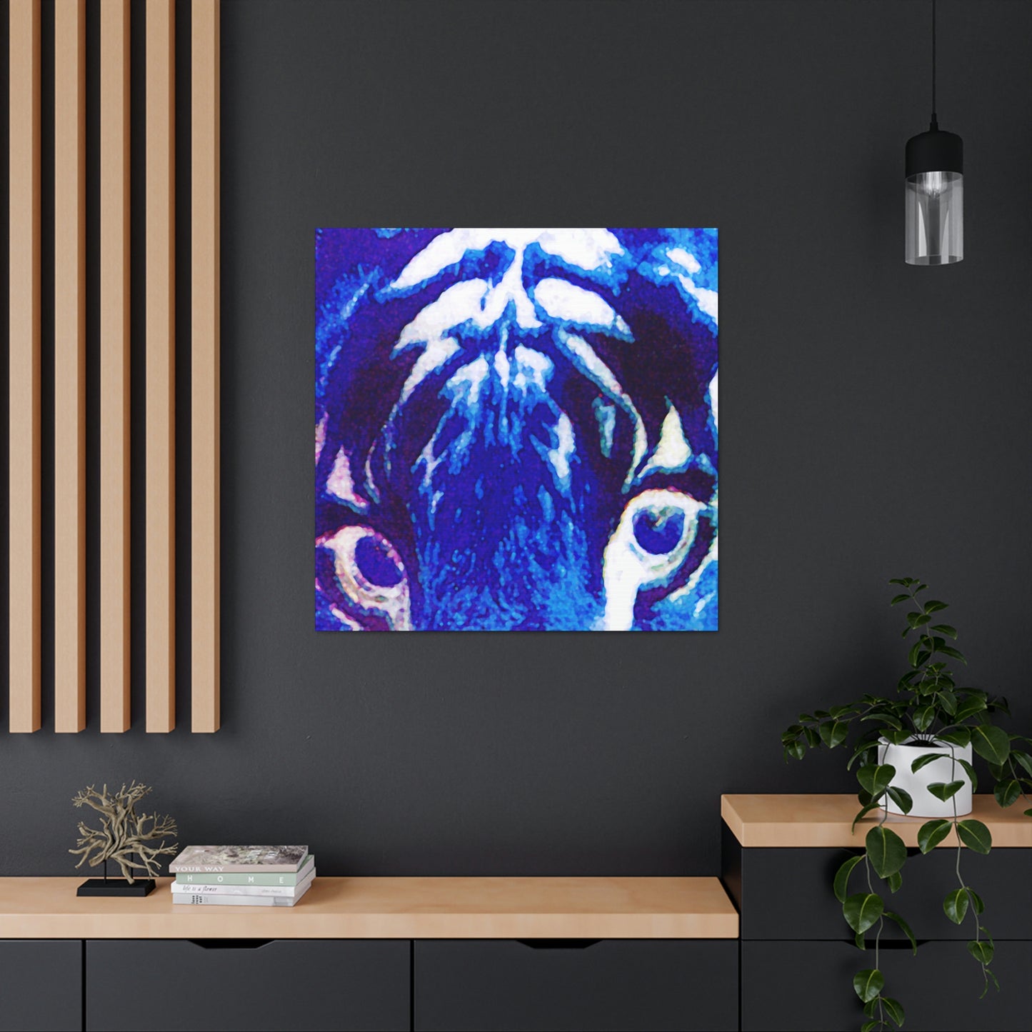 UNO STOPKILL'N TIGRE'BLU Canvas Gallery Wraps