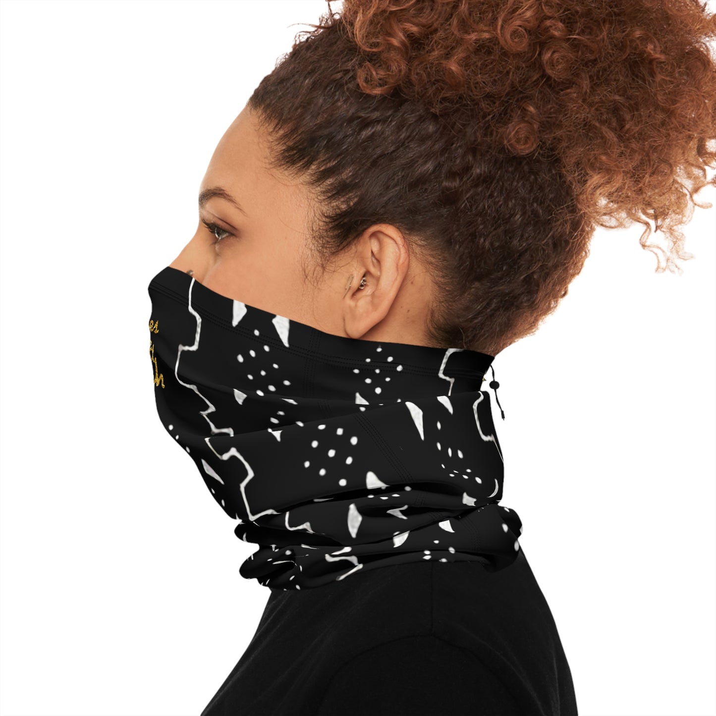 UNO PANTHA Winter Neck Gaiter With Drawstring