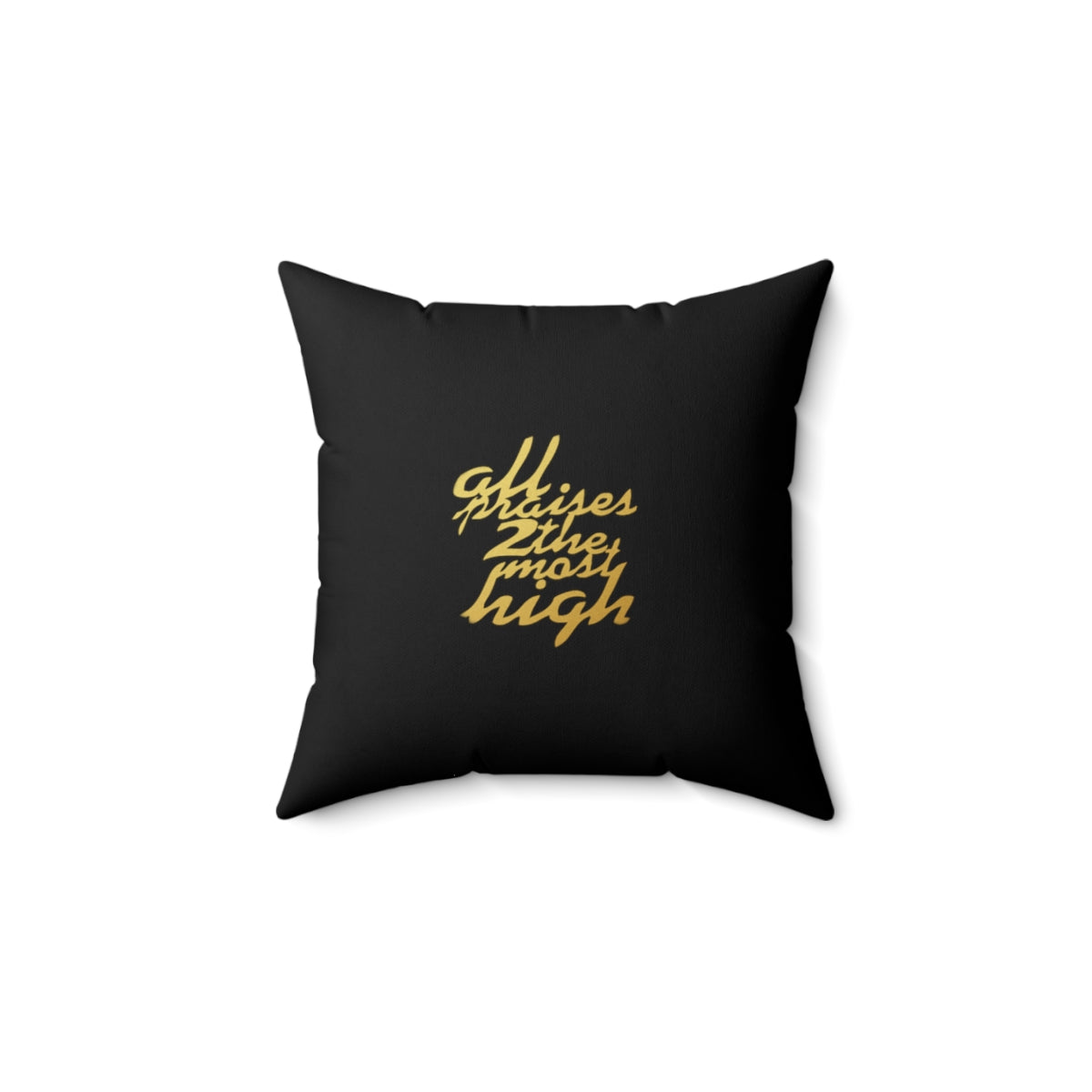 UNO ALLPRAISES III Faux Suede Square Pillow