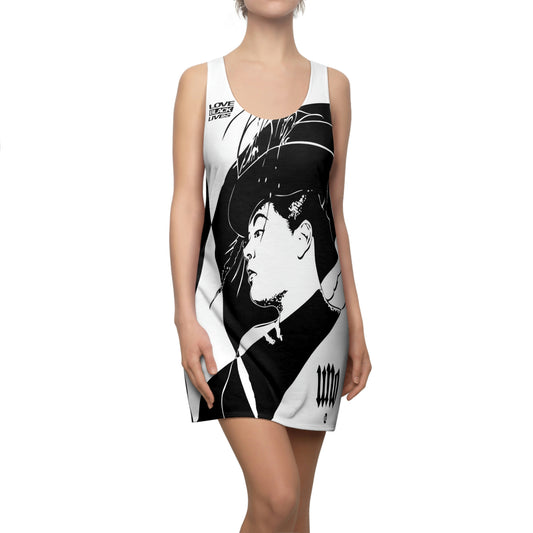 UNO LOVEBLACKLIVES LOVELADYDAY Women's Cut & Sew Racerback Dress