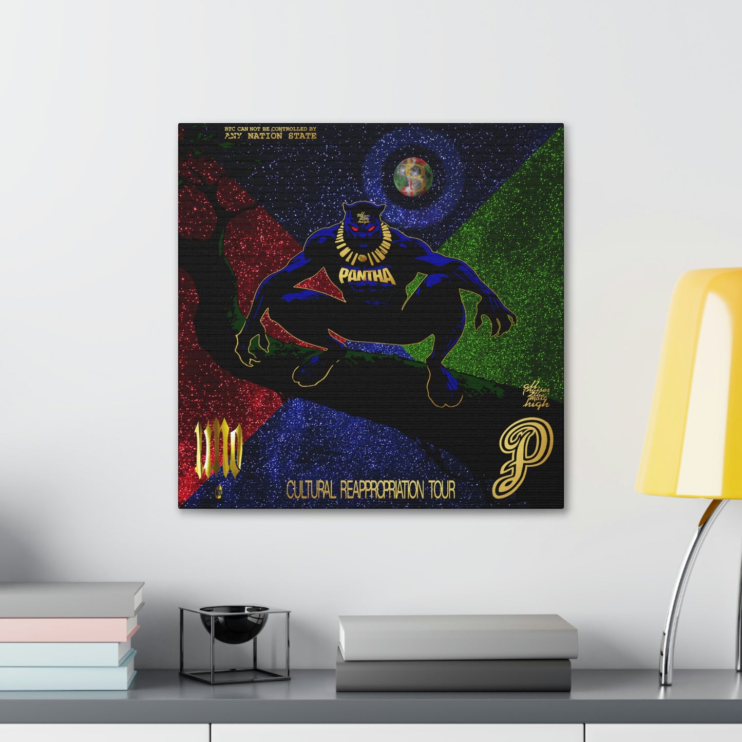 UNO BTCPANTHA CULTURAL REAPPROPRIATION TOUR 12", 20", 24", & 36" Canvas Gallery Wraps