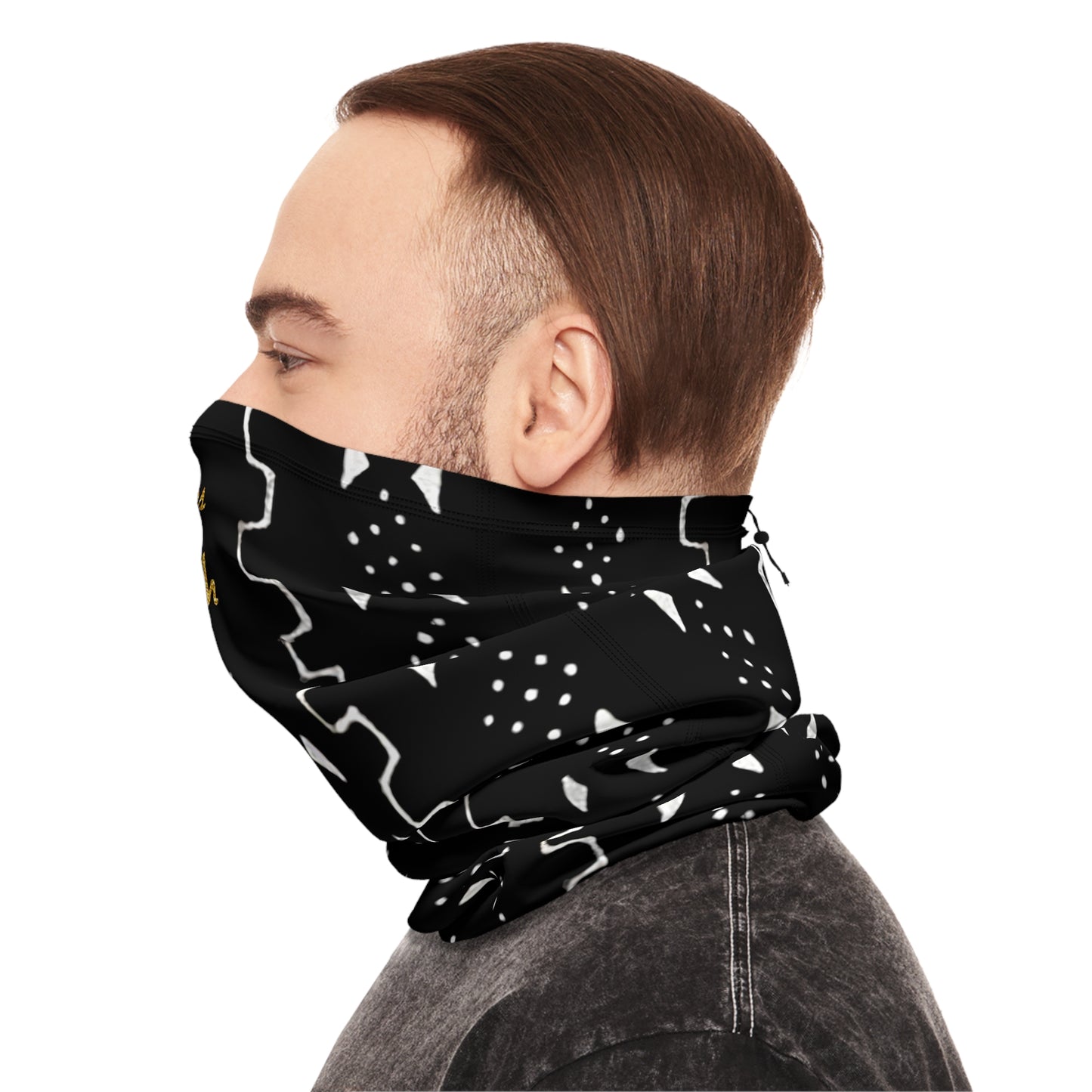 UNO PANTHA Winter Neck Gaiter With Drawstring