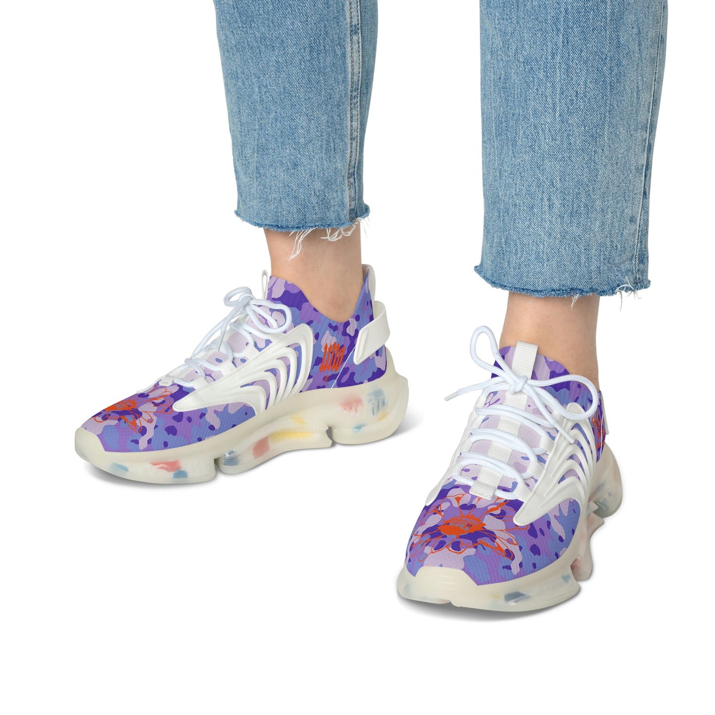 UNO POWERFLOWER Women's Mesh Sneakers Camo Collection