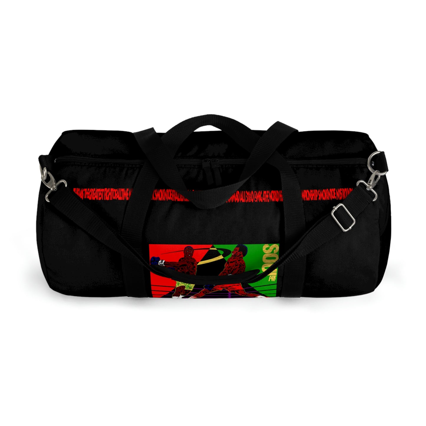 UNO SOULART THE FIGHT Smokin' Joe beat Muhammad Ali Duffel Bag