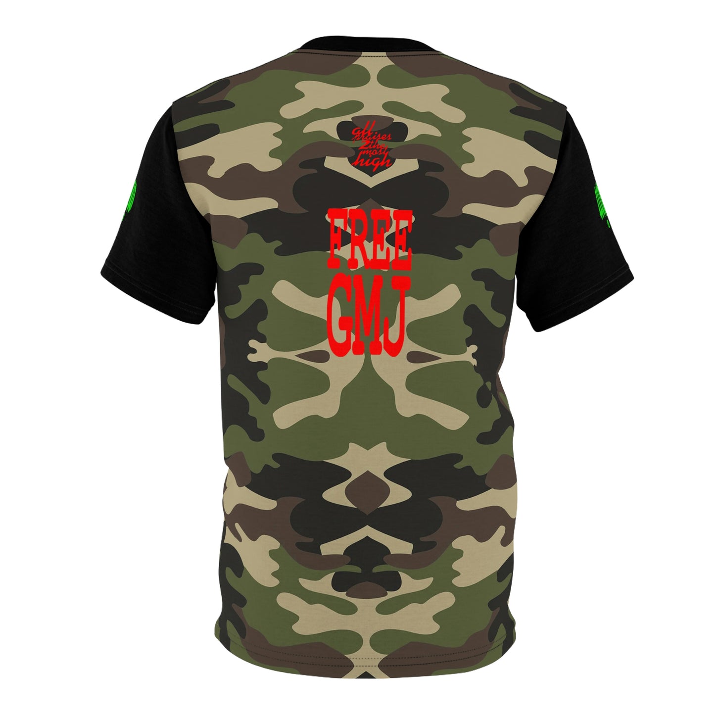 UNO 2THEREPUBLIC FREEGMJ Unisex AOP Cut & Sew Tee Camo Collection