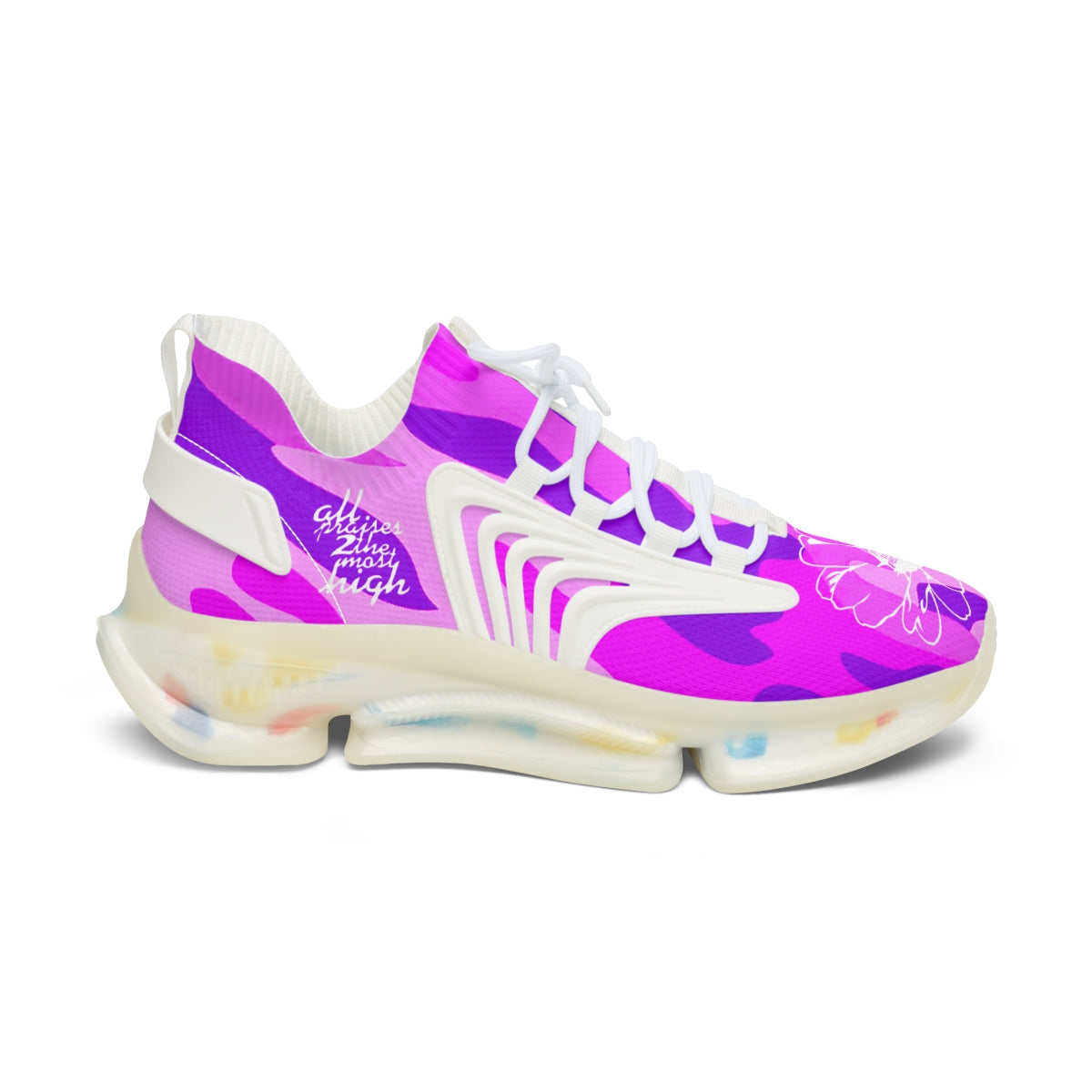 UNO POWERFLOWER Women's Mesh Sneakers Camo Collection