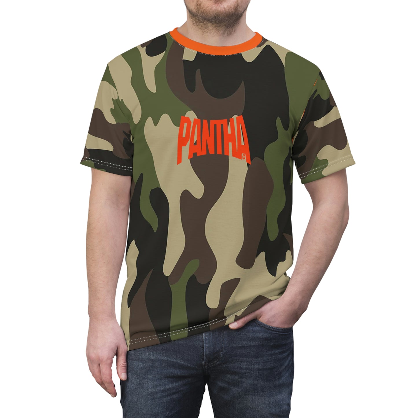 UNO PANTHA Unisex AOP Cut & Sew Tee Camo Collection