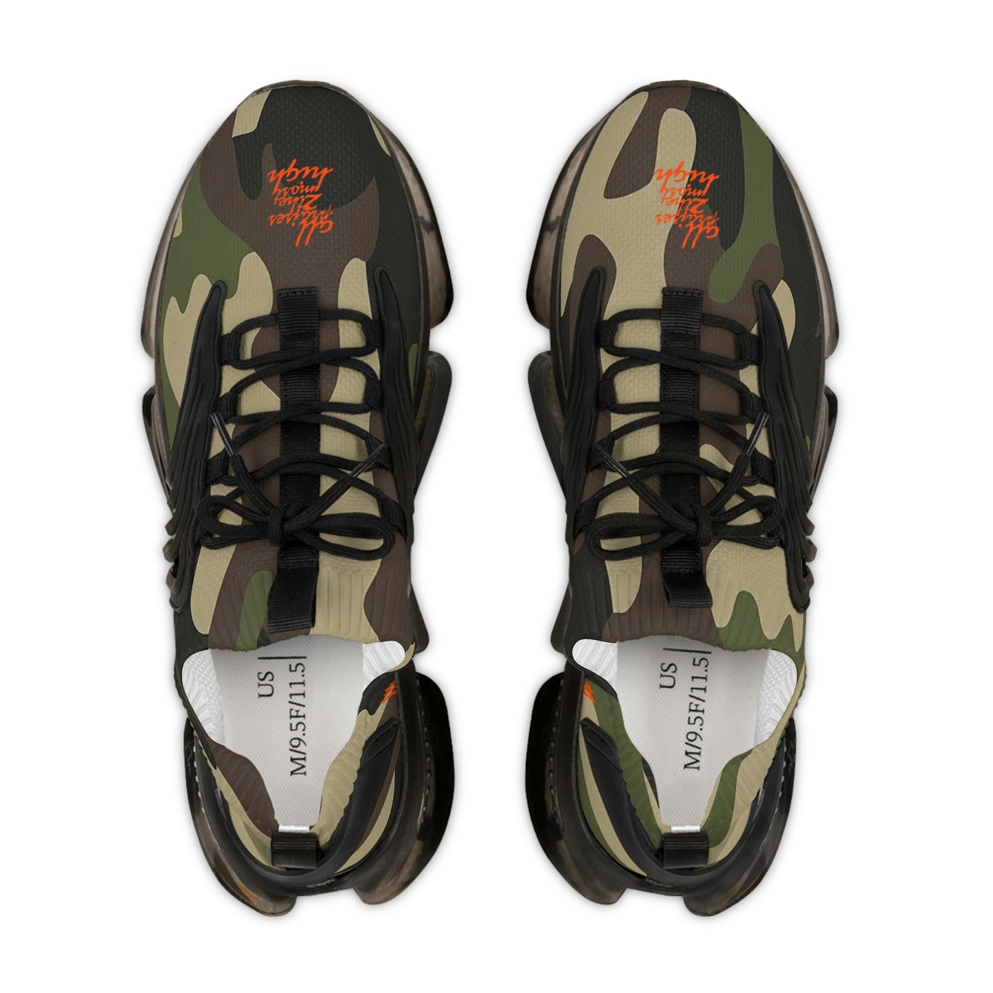 UNO ALL PRAISES Men's Mesh Sports Sneakers Camo Collection