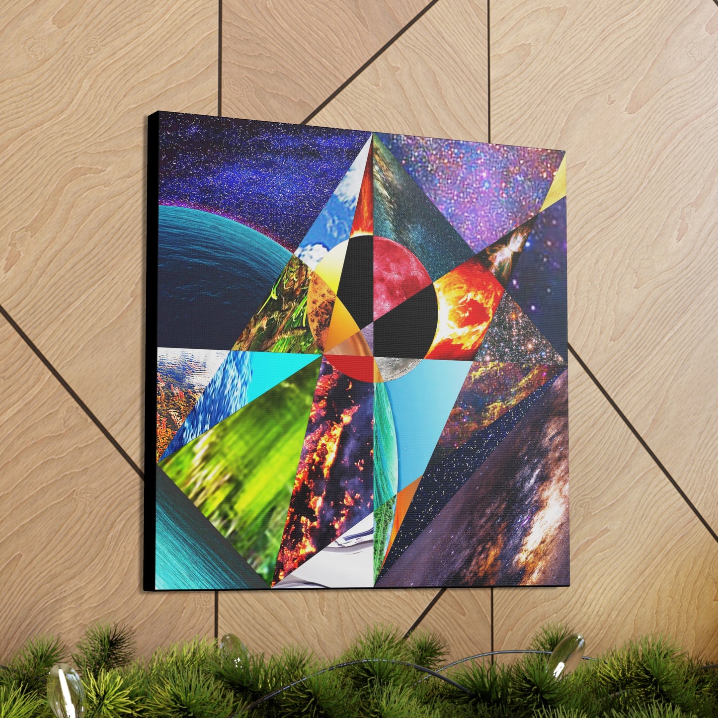 UNO ALLPRAISES I 12, 20, 24, & 36" Square Canvas Gallery Wraps