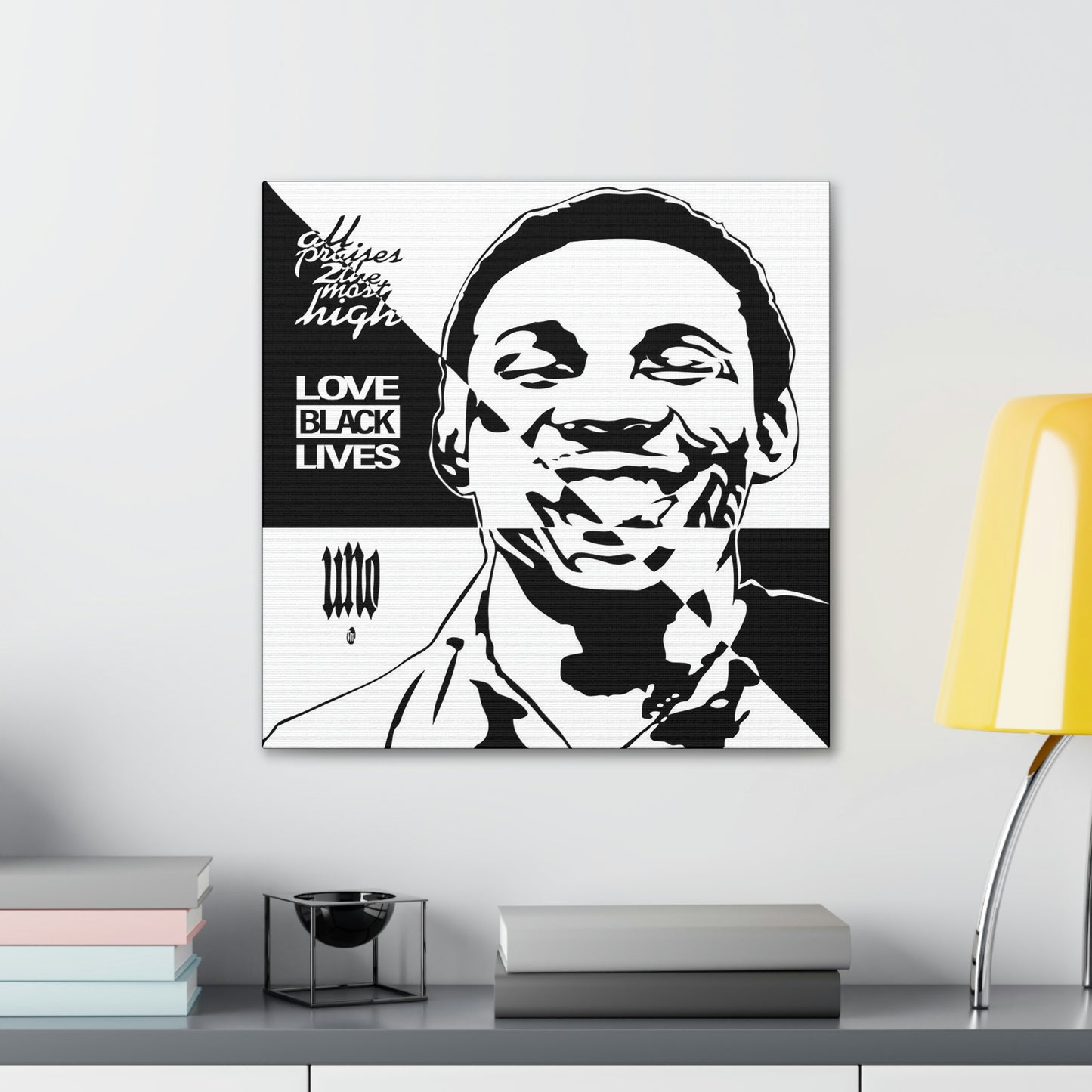 UNOLOVEBLACKLIVES LOVETOOTS Canvas Gallery Wraps