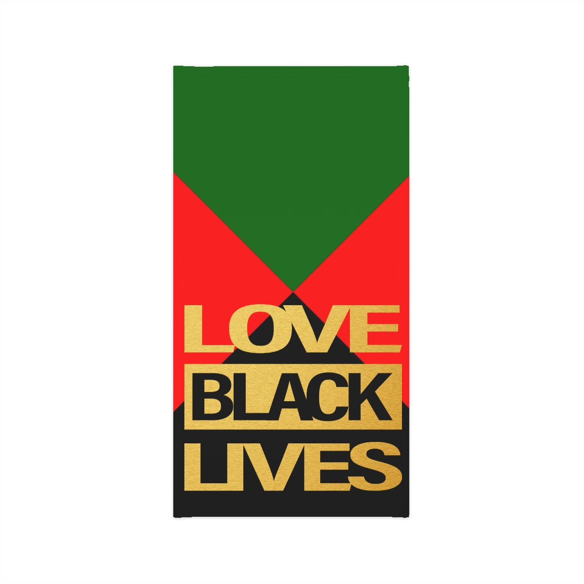 UNO LOVEBLACKLIVES Lightweight Neck Gaiter