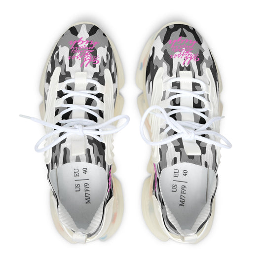 UNO ALL PRAISES Women's Mesh Sneakers Camo Collection