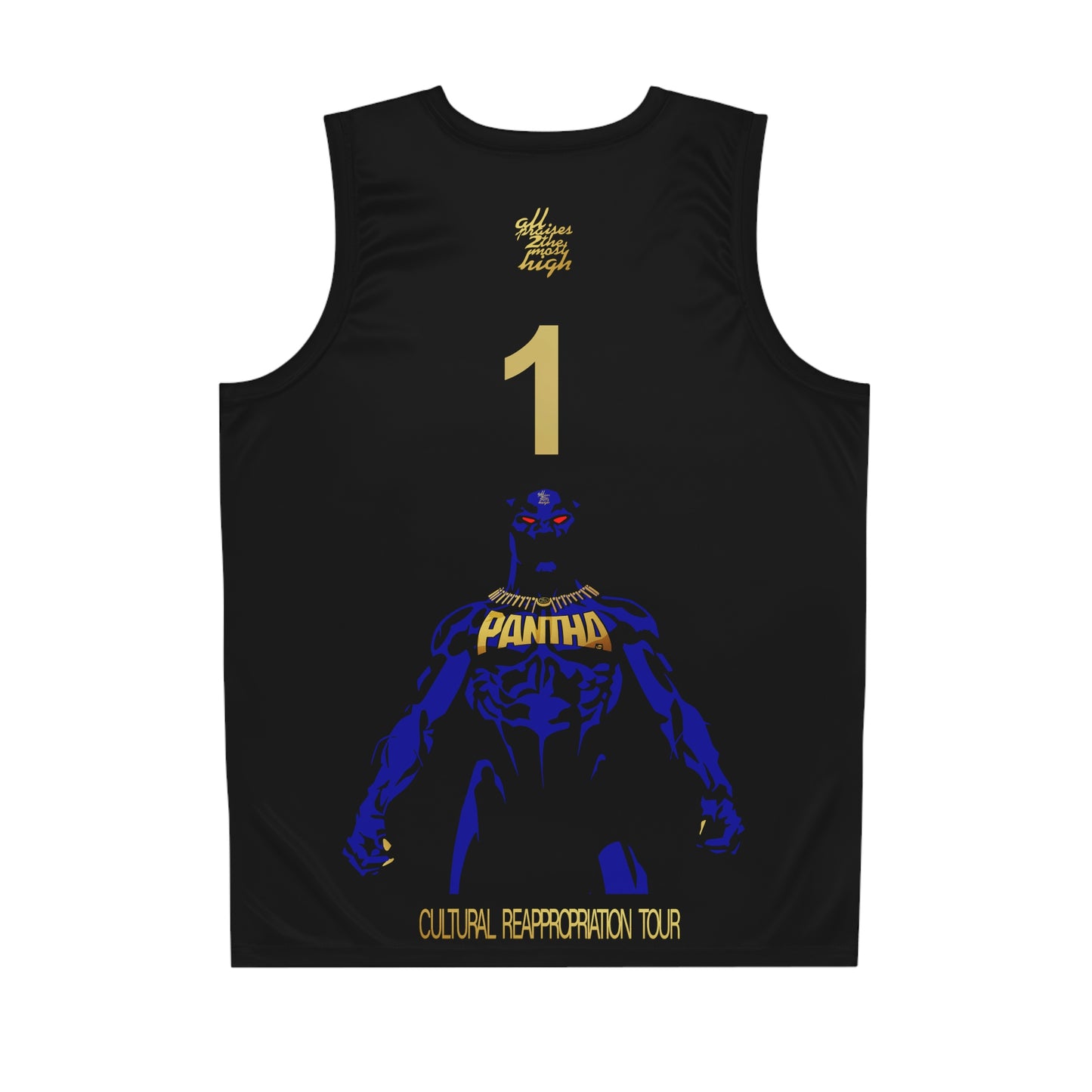 UNO PANTHA Cultural Reappropriation Tour Basketball Jersey