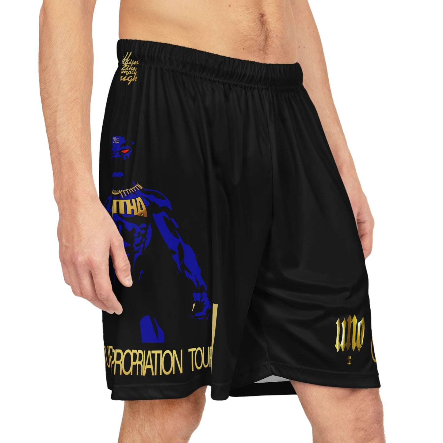 UNO PANTHA Cultural Reappropriation Tour Basketball Shorts