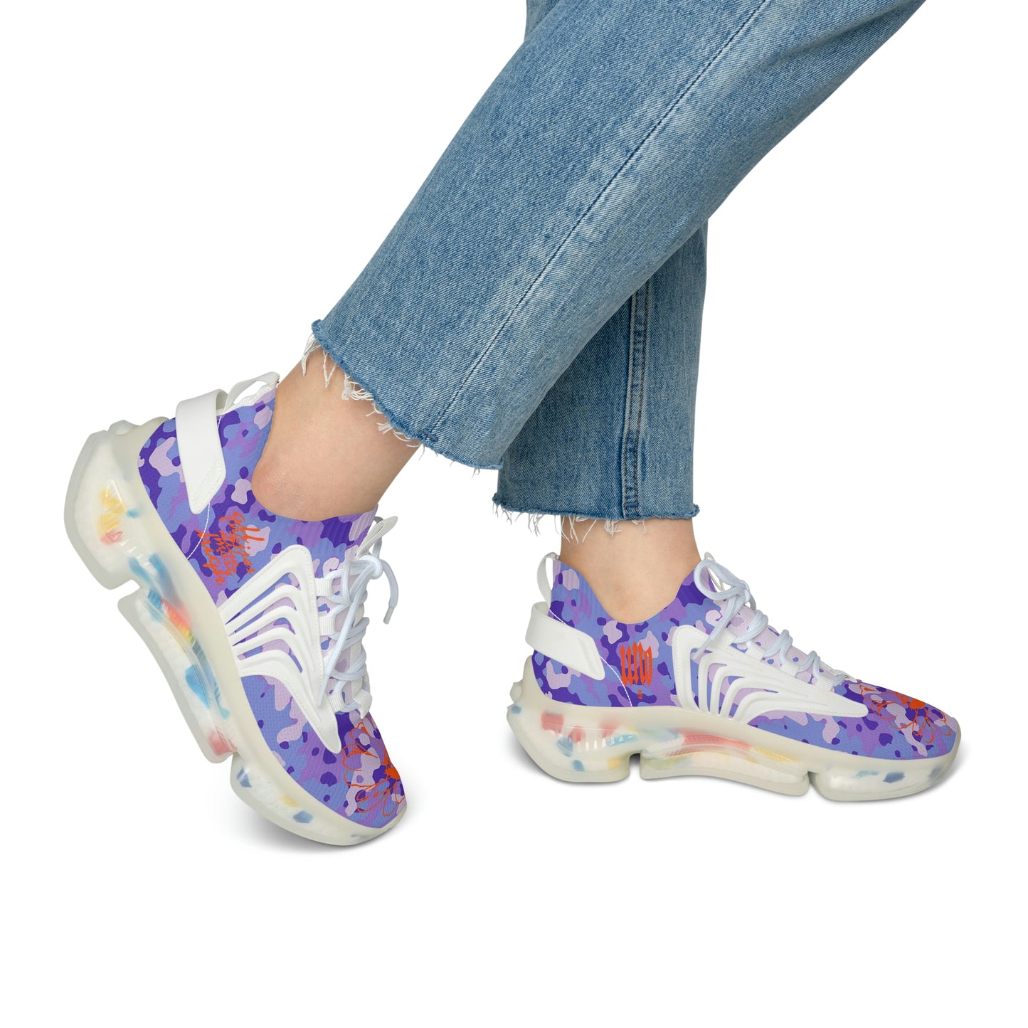 UNO POWERFLOWER Women's Mesh Sneakers Camo Collection