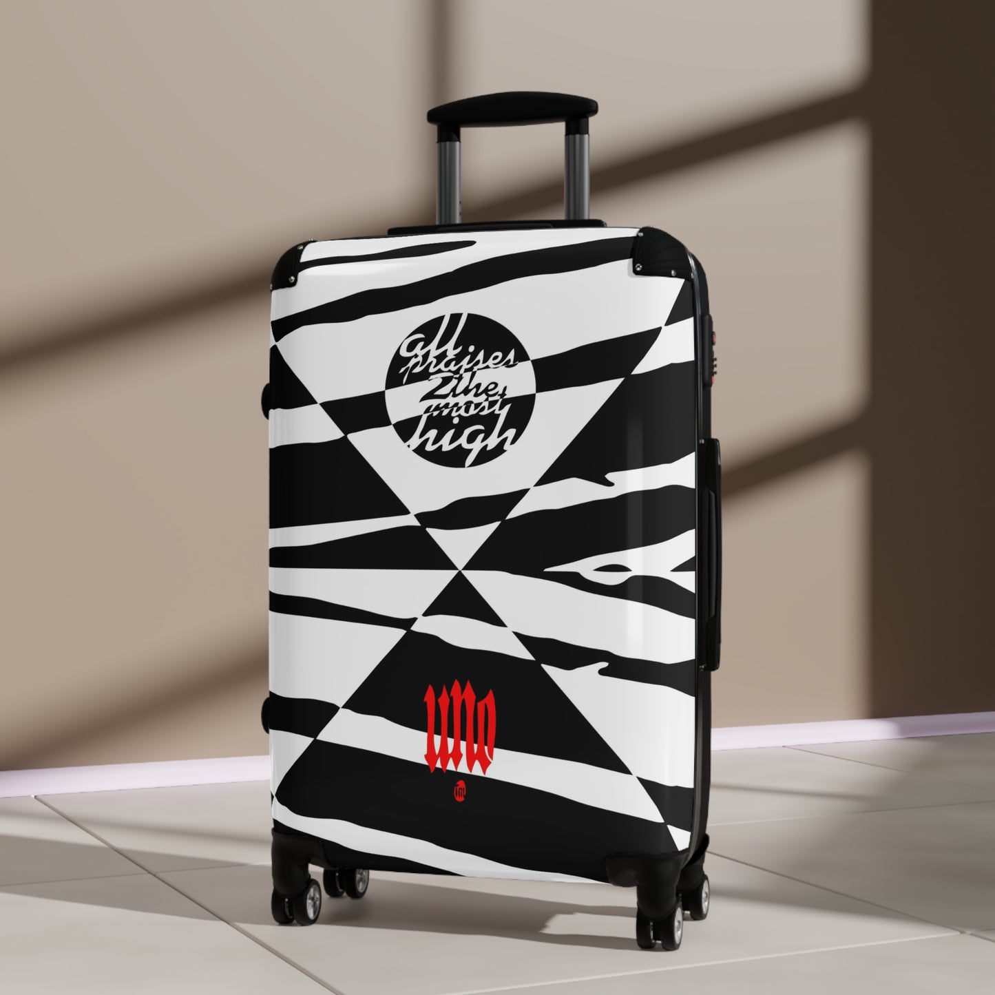 UNO STOPKILL'N ZEBRALOVE Suitcases